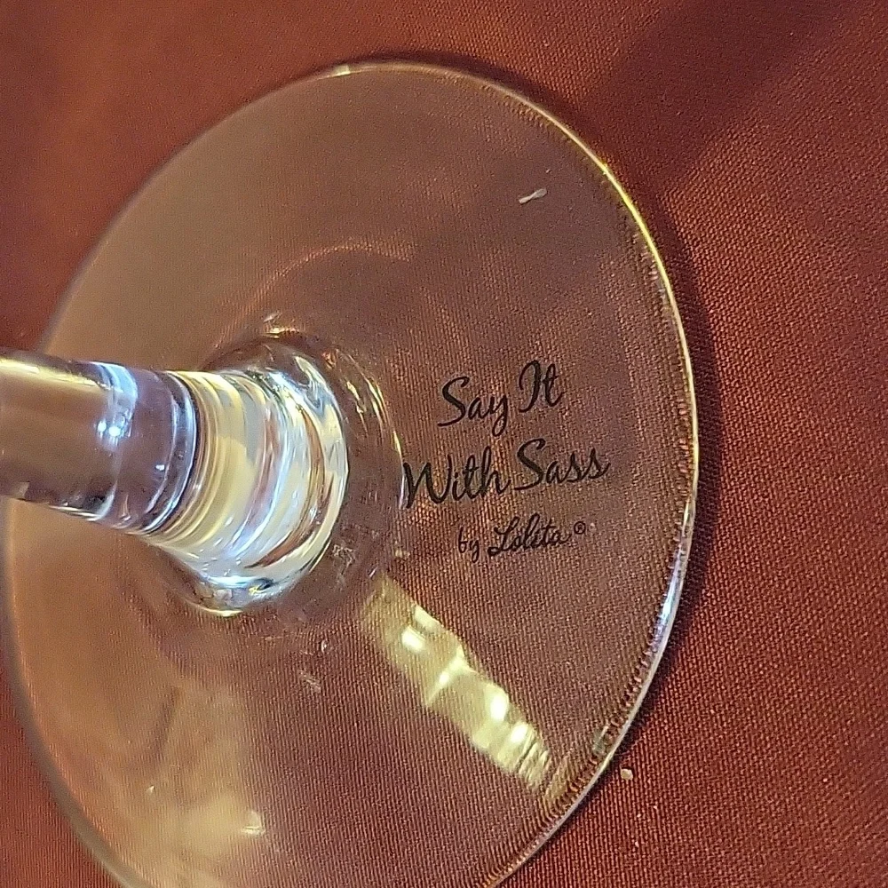 NEW Wine Glass 